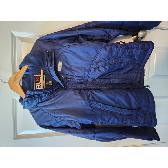 RLX Polo Sport Jackets & Blazers - RLX Ralph Lauren Blue Insulated Ski Jacket